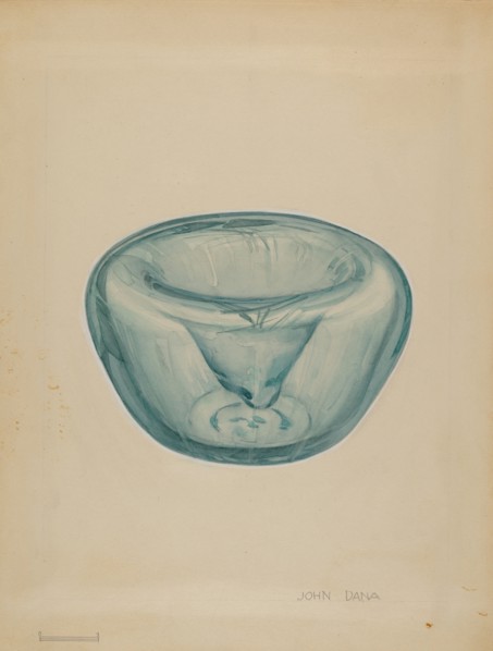 Sponge Cup, c. 1936. Creator: John Dana.