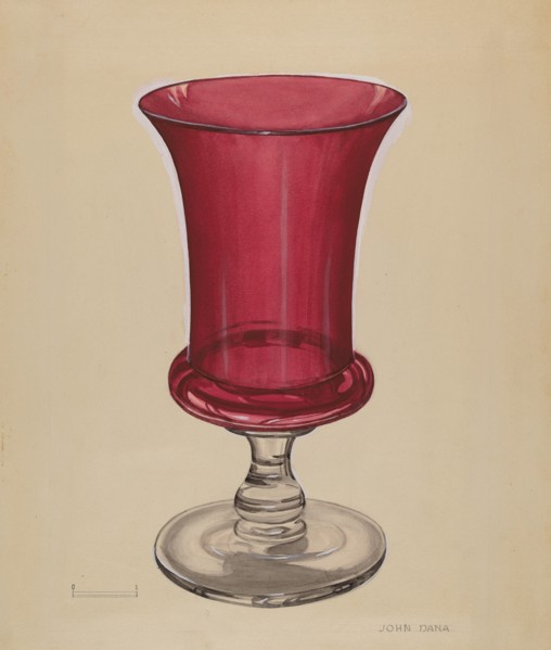 Vase, c. 1936. Creator: John Dana.