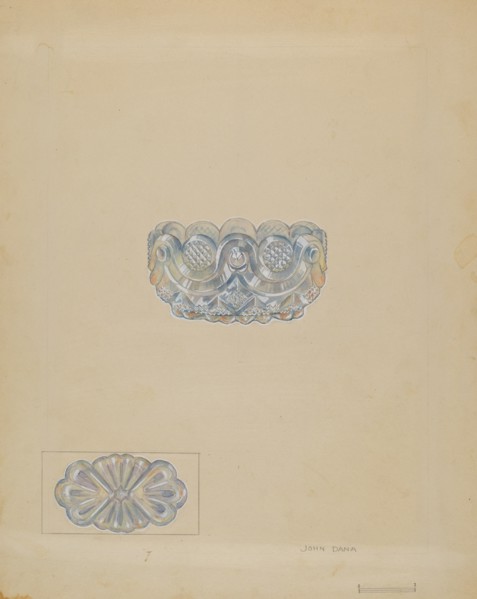Salt Cellar, c. 1936. Creator: John Dana.