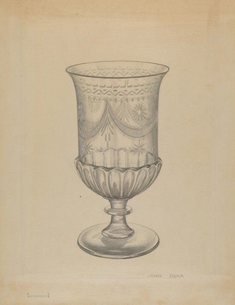 Vase, c. 1936. Creator: John Dana.
