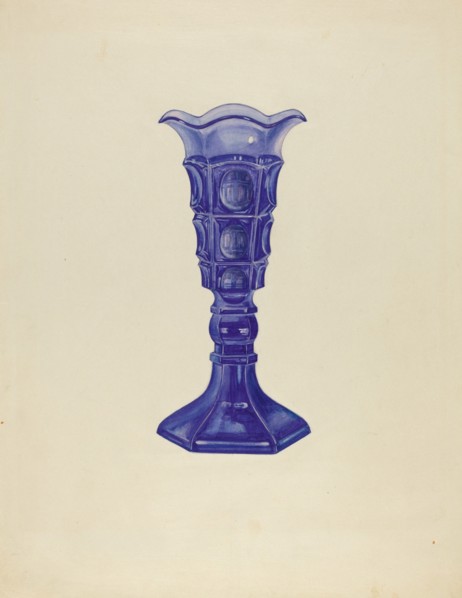 Vase, c. 1940. Creator: John Dana.