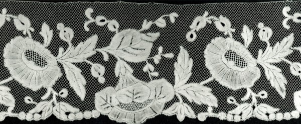 Sleeve Ruffle, Ghent, 1880s. Creator: Unknown.
