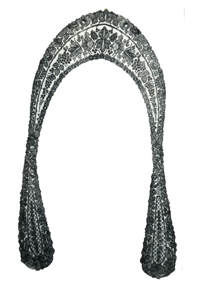 Collar with Lappets, France, 1875/1900. Creator: Unknown.