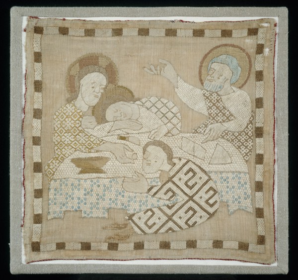 Part of an Antependium (Depicting The Last Supper), Germany, 1300/10. Creator: Unknown.