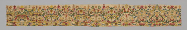 Border (For a Skirt), Crete, 18th century. Creator: Unknown.
