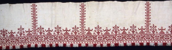 Valance (For a Bed), Cyclades, 18th century. Creator: Unknown.