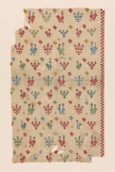 Fragment (Border), Greece, 1700/1900. Creator: Unknown.