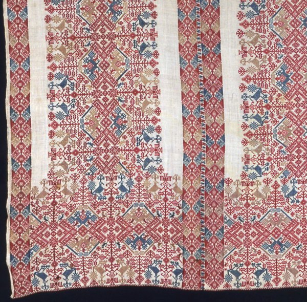 Bed Curtain, Greece, 1700/1900. Creator: Unknown.