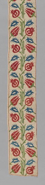 Fragment (For a Bed Curtain), Greece, 17th century. Creator: Unknown.