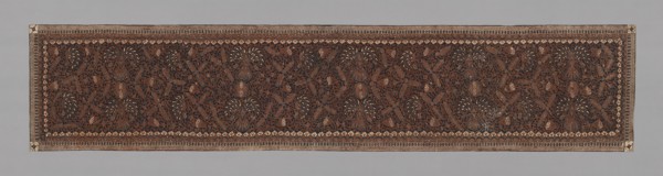 Hanging/ Sash, Java, 19th century. Creator: Unknown.