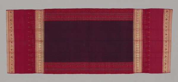 Woman's Shoulder Cloth (Selendang limar), Sumatra, 19th century. Creator: Unknown.