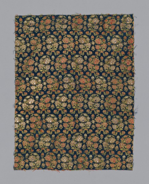 Fragment (Dress Fabric), Iran, 18th century. Creator: Unknown.