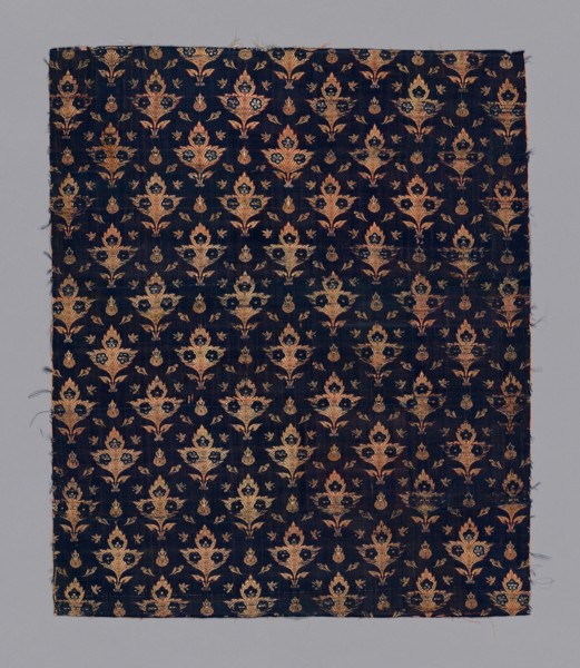 Fragment (Dress Fabric), Iran, 18th century. Creator: Unknown.