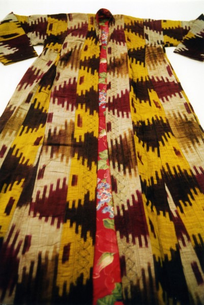 Chapan or Khalat (Man's Outer Robe), Central Asia, 19th century. Creator: Unknown.