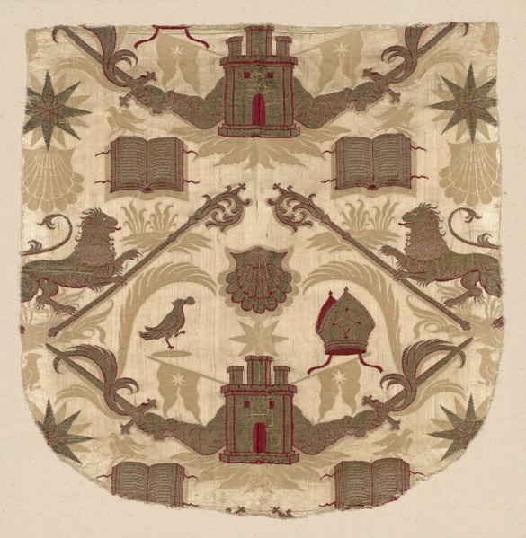 Hood from Cope, Spain, 17th century. Creator: Unknown.