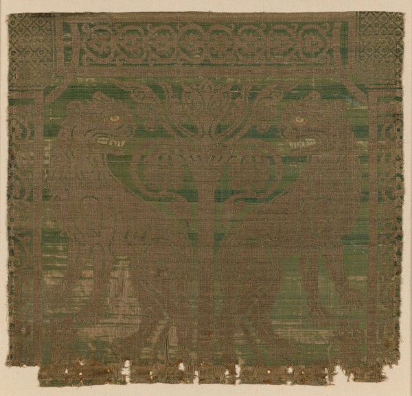 Fragment, Spain, 13th century. Creator: Unknown.