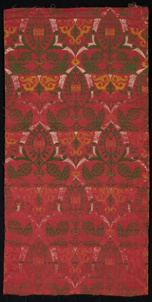 Fragment, Spain, Nasrid dynasty (1230-1492), late 15th century. Creator: Unknown.