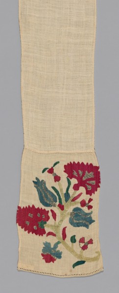 Sash or Scarf Fragment (?), Turkey, 17th century. Creator: Unknown.