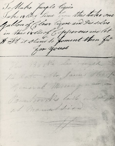 Book of Dye Recipes, United States, 19th century. Creator: Unknown.