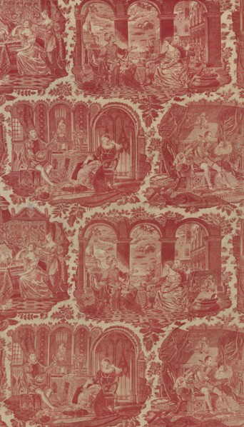 Furnishing Fabric, France, 1827/40. Creator: Unknown.