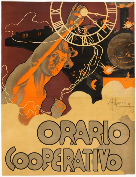 Time Cooperative, 1899. Creator: Adolf Hohenstein.