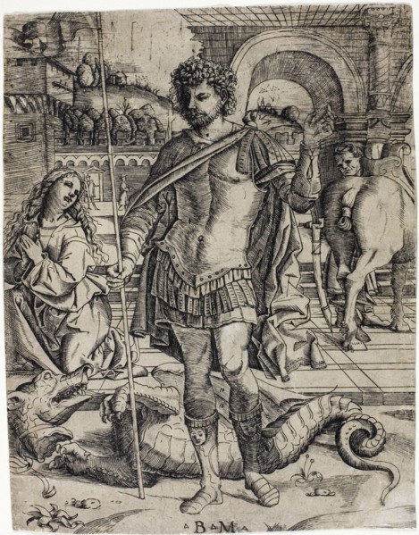 Saint George, 1506. Creator: Benedetto Montagna.
