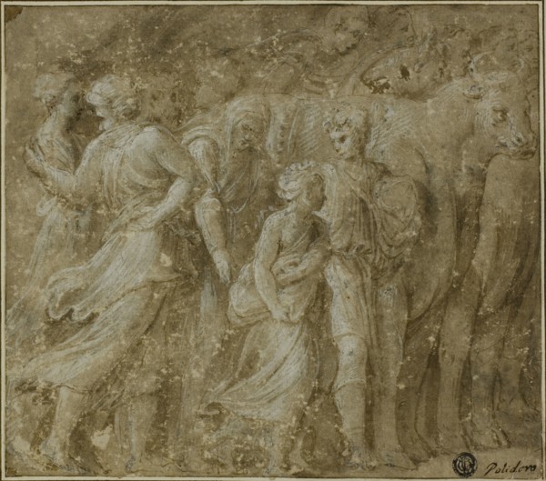 Procession of Figures and Oxen, n.d. Creator: Biagio Pupini.