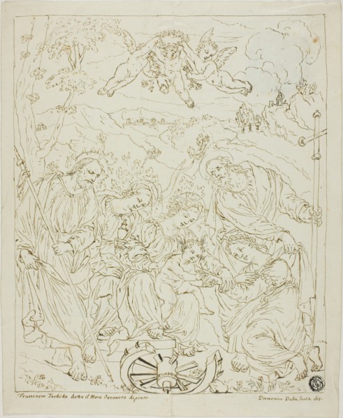 Marriage of Saint Catherine, n.d. Creator: Domenico dalla Rosa.