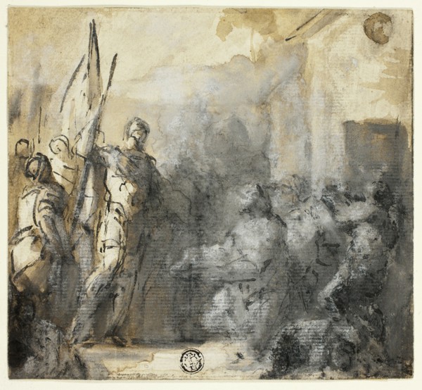 David and Abigail, n.d. Creator: Domenico Mondo.