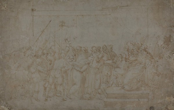 Saint Peter Brought before Nero, n.d. Creator: Ercole Setti.