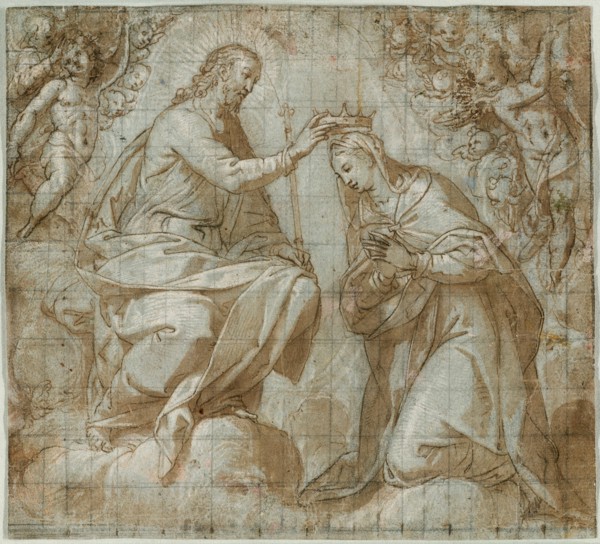 The Coronation of the Virgin, 1575. Creator: Ercole Setti.