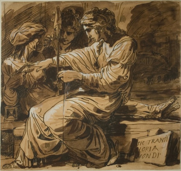 The Three Fates, 1810/20. Creator: Felice Giani.