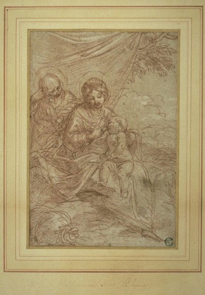 Rest on the Flight into Egypt, n.d. Creator: Flaminio Torre.