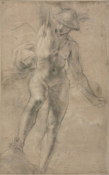 Study for Mercury, 1613/14. Creator: Giacomo Cavedone.