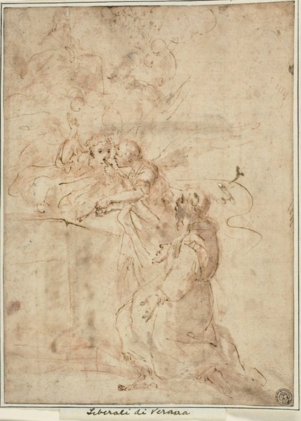 Vision of Saint Francis of Assisi at Portiuncula, n.d. Creator: Giovanni Andrea Donducci.