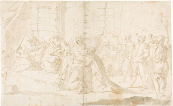 The Adoration of the Magi, n.d. Creator: Giulio Benso.