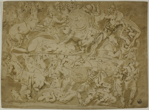 Battle of Amazons, n.d. Creator: Lodovico Carracci.