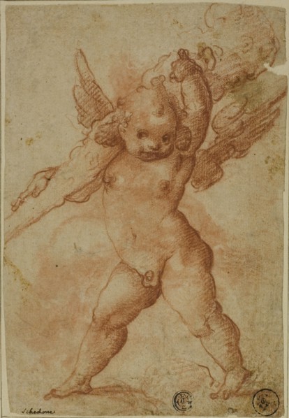 Putto with Club of Hercules, 1575/78. Creators: Marco Marchetti, Bartolomeo Schedoni, Raffaello Motta.