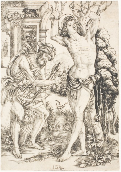 Saint Sebastian, 1506/07. Creator: Master I.B. with the Bird.