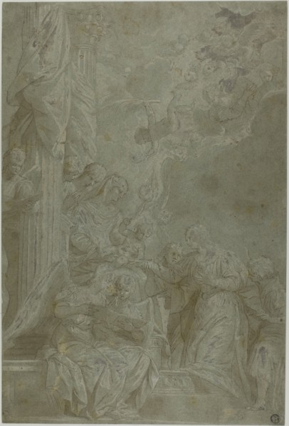 Mystic Marriage of Saint Catherine, n.d. Creator: Paolo Veronese.