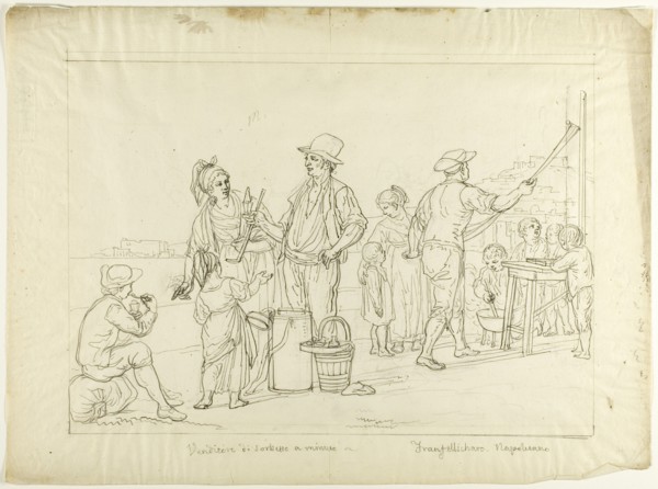 Vendors of Gelati and Caramelle, n.d. Creator: Saverio della Gatta.
