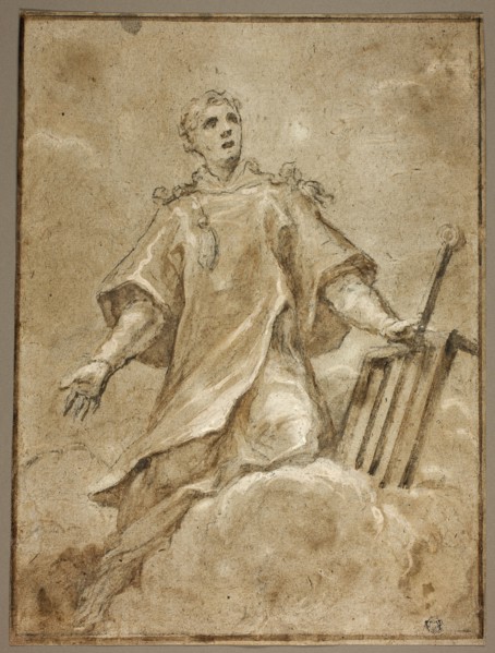Saint Lawrence in Glory, n.d. Creator: Sigismondo Caula.