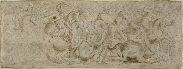 Battle Scene, n.d. Creator: Unknown.