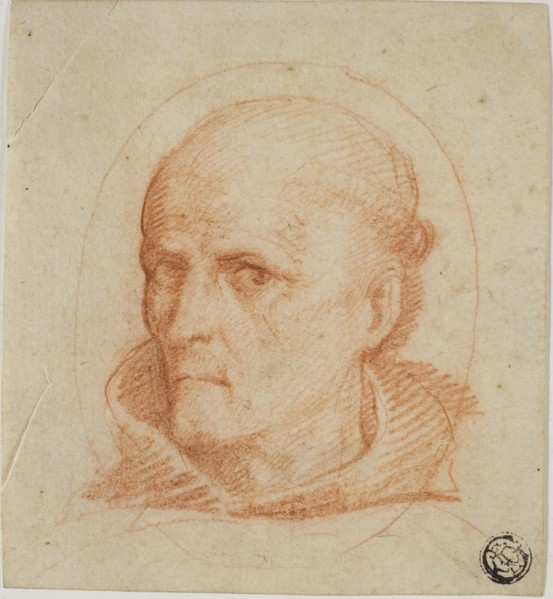 Portrait Head of Franciscan Monk, n.d. Creator: Unknown.