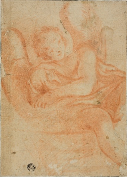 Seated Angel, n.d. Creator: Unknown.