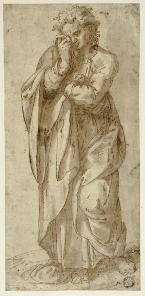 Weeping Saint John the Evangelist, n.d. Creator: Unknown.
