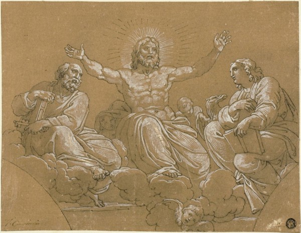 Christ in Glory with Saints, n.d. Creator: Vincenzo Camuccini.