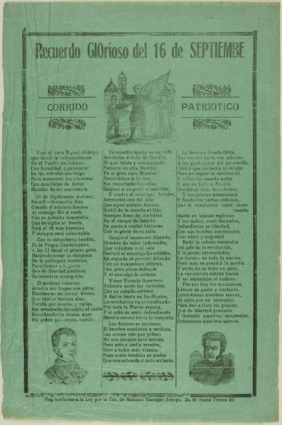 Glorious Remembrance of September 16th, n.d. Creators: Manuel Manilla, José Guadalupe Posada.