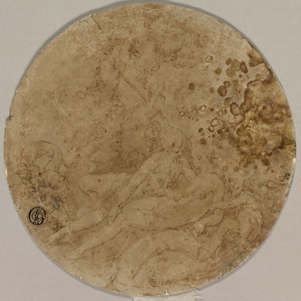 Venus and Adonis, n.d. Creator: Joachim Anthonisz Wtewael.
