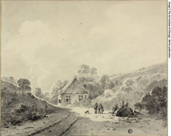 Outside of Haarlem, 1833. Creator: Jan Pieter Waterloo.